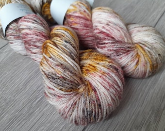 100g Taking Chances, DK WEIGHT, hand dyed shawl sock yarn, double knit weight, dk, merino, nylon