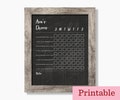 Chalkboard Chore Chart #819 PRINTABLE!