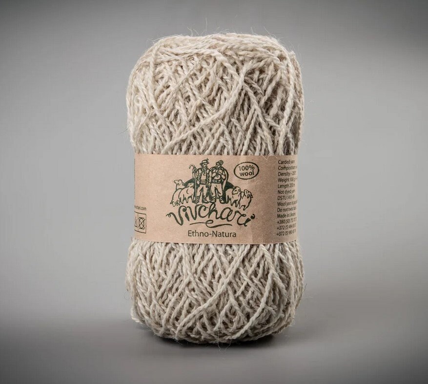 Vivchari Ethno Natura 100 Non dyed WOOL Classic winter Etsy