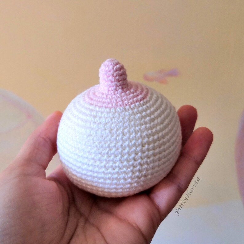 Big fake boobs 1 pc Breastfeeding toy Personalized midwife Etsy