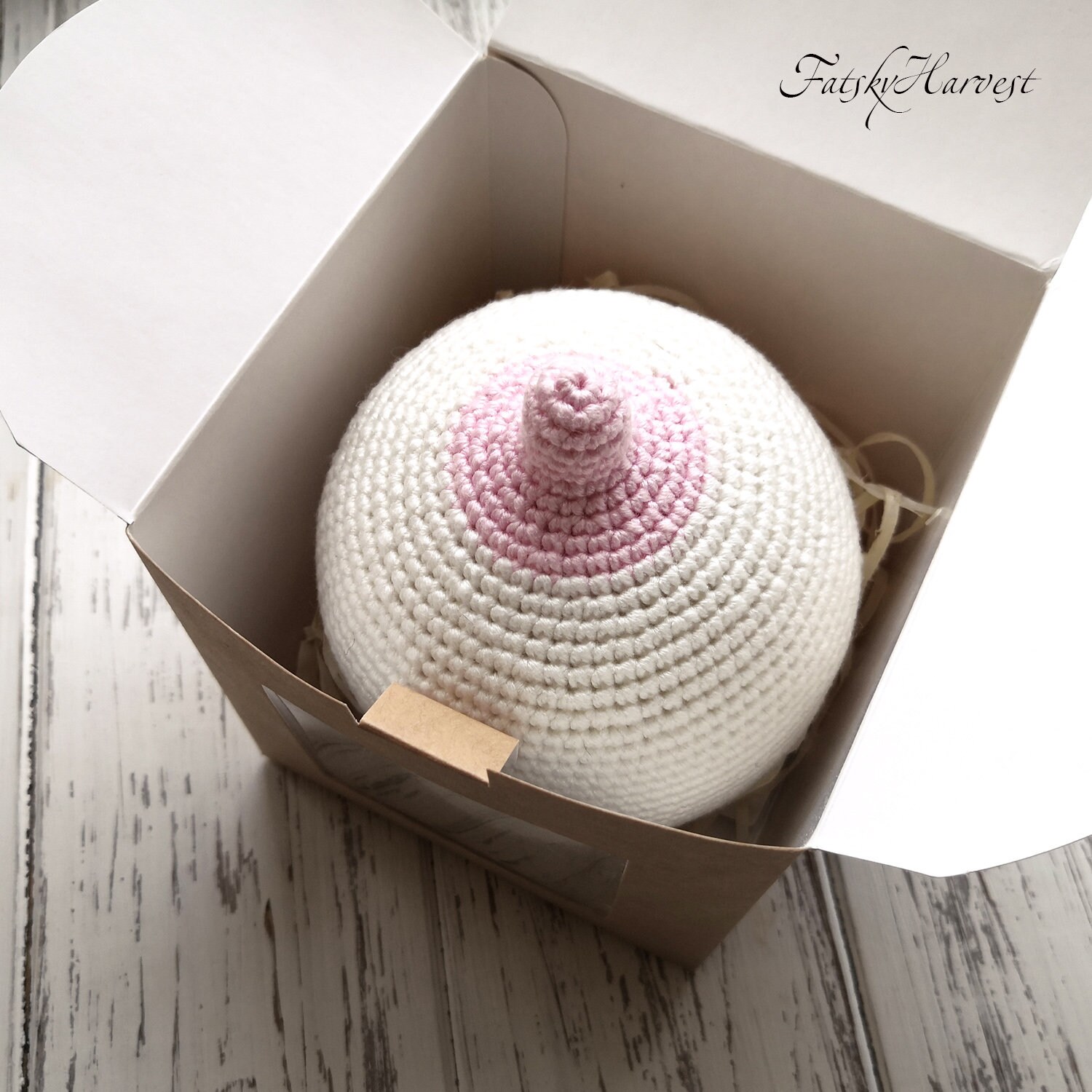 Big fake boobs Breastfeeding toy with rattle Personalized Etsy