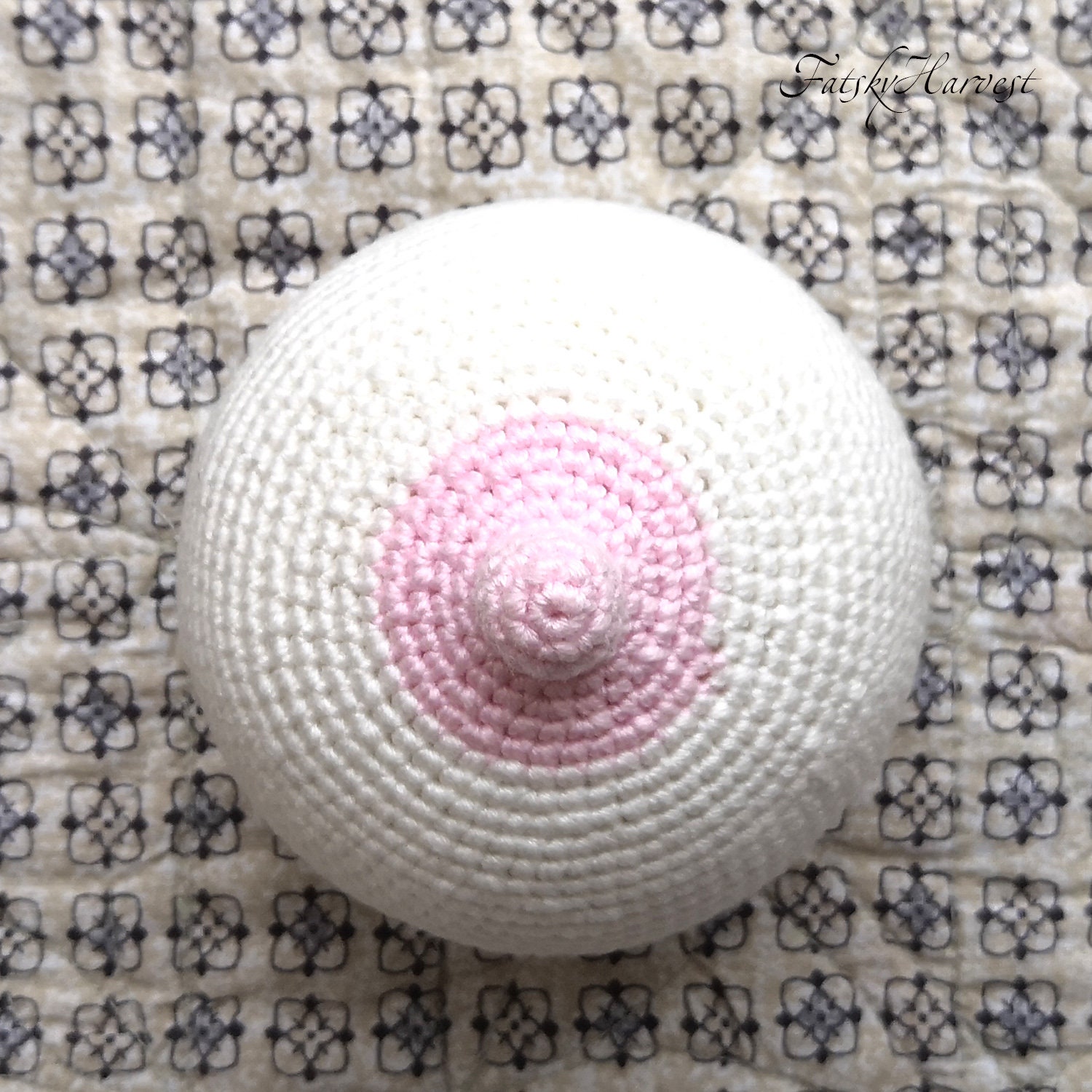 Big fake boobs Breastfeeding toy with rattle Personalized Etsy