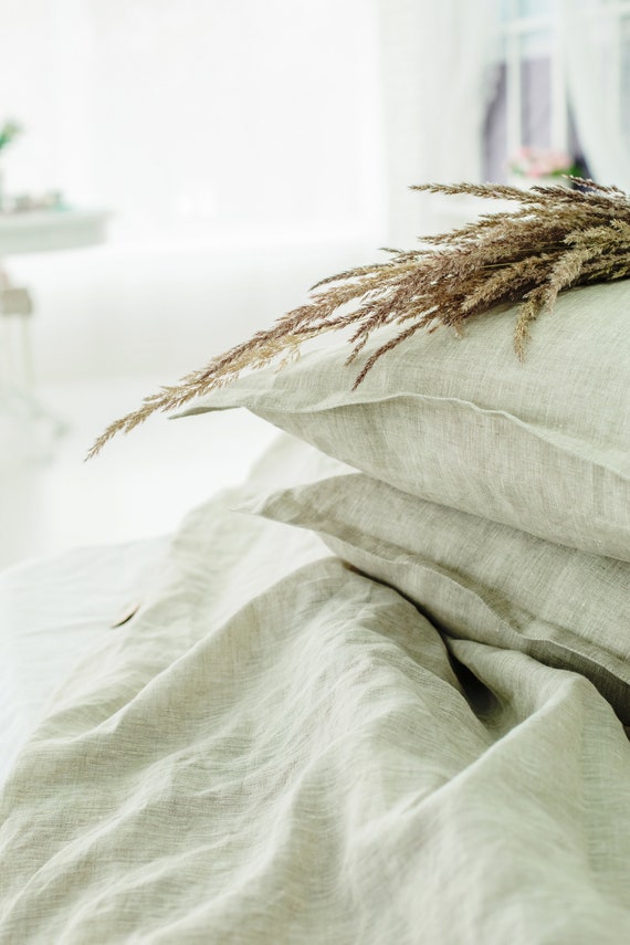Linen pillowcases Stone washed soft linen pillowcase Etsy