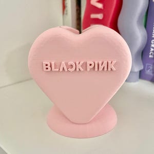 Blackpink Heart Lightstick Version 2 Holder Display New Version