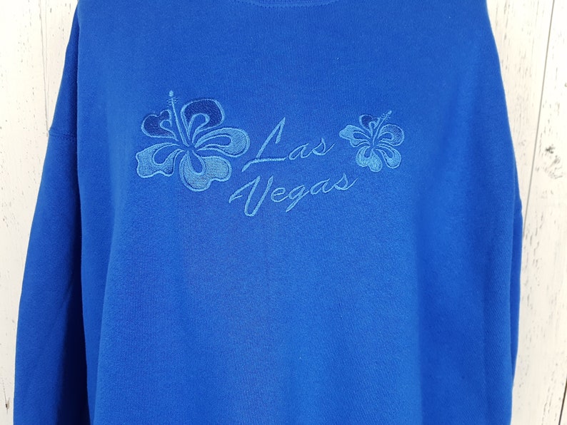 Vintage Las Vegas Sweatshirt Women/'s 1X Plus Size Crewneck Oversize Cotton Pullover Shirt Souvenir Gift Tourism Travel Trip Vacation Tourist