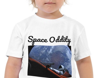 Tesla kinderen shirt | Etsy Kinder Tesla in ruimte T shirt en Hoodie SpaceX Falcon | Etsy