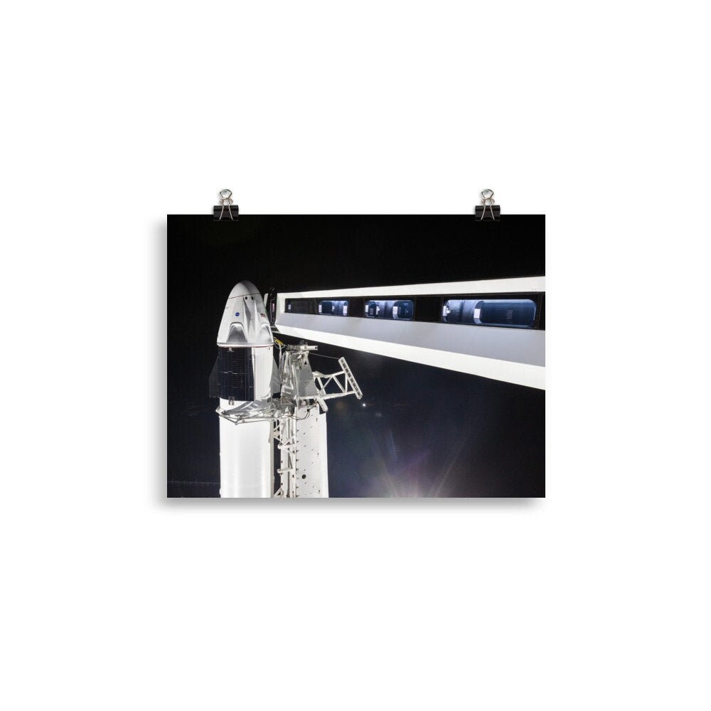Spacex Crew Arm Falcon Rocket Dragon Poster Print Etsy Spacex Crew Arm Falcon Rocket Dragon Poster Print Etsy