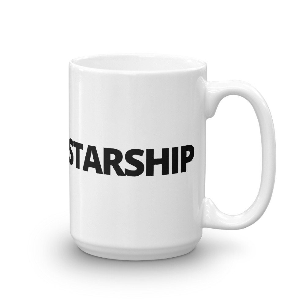 Spacex Starship Coffee Tea Mug Cup Etsy