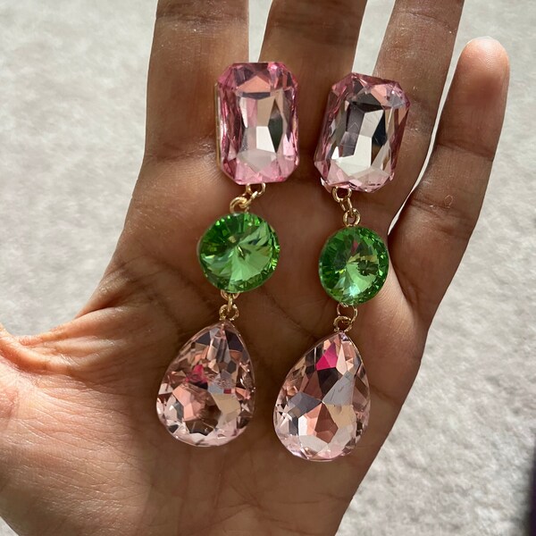 Pink and Green Etsy