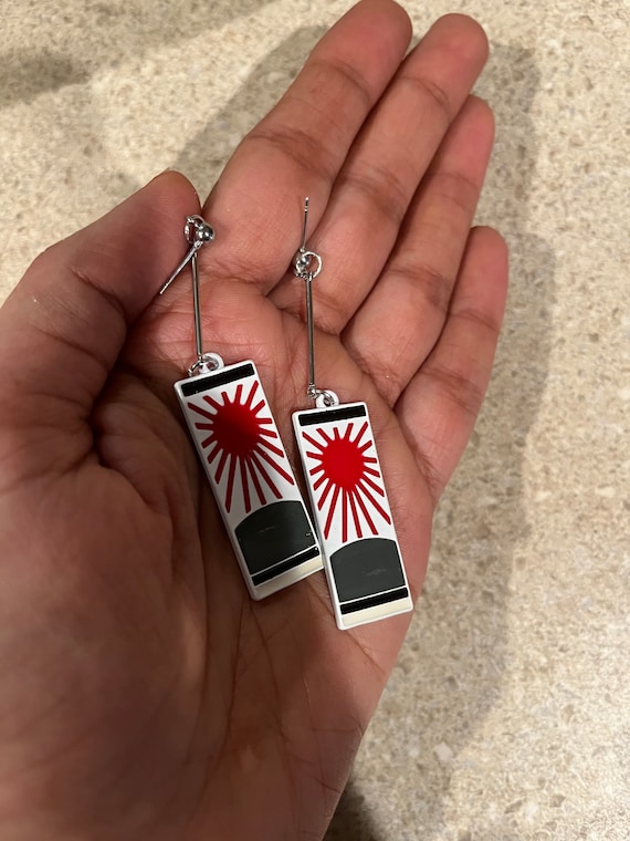 Hanafuda earrings best sale men