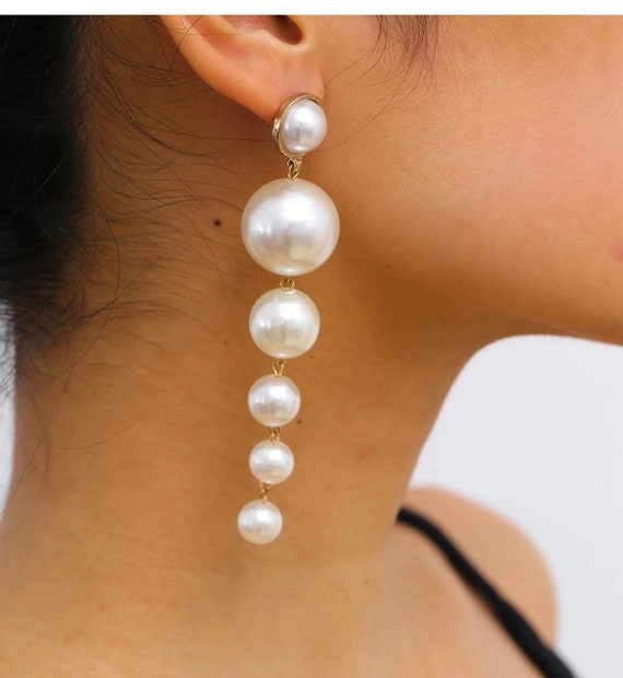 Mother Of Pearl Earrings Cream