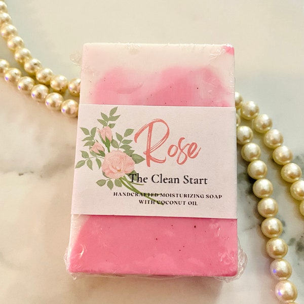 Rose Soap Favors Etsy