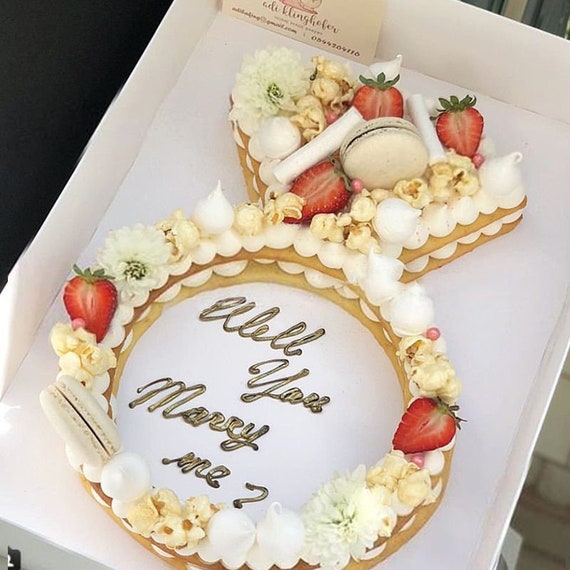 Engagement Cake | Bachelorette party cake, Engagement cakes, Engagement cake  design