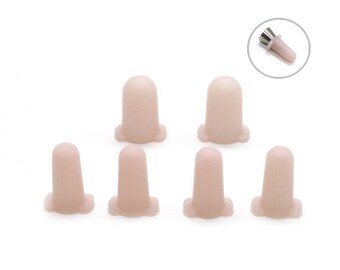 Silicone Piping Tip Cover Set (6 pcs) Decorating Tips