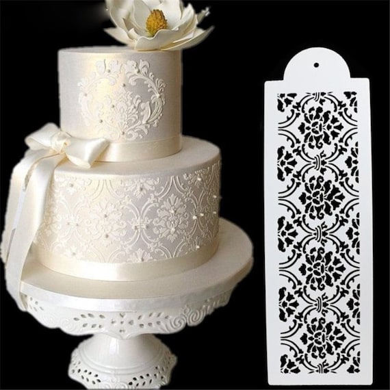 1pc Cake Stencil Plastic Lace Border Cake Side Stencils Template Diy  Drawing Mold Cake Decorating Wall Painting Scrapbooking - Stencils -  AliExpress