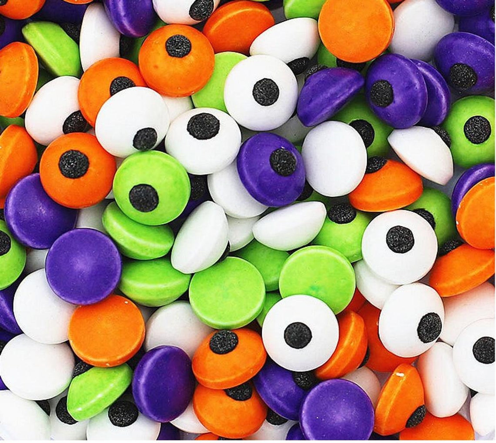 10g Colorful Eyeball Shape Edible Sprinkles Funny Candy Etsy
