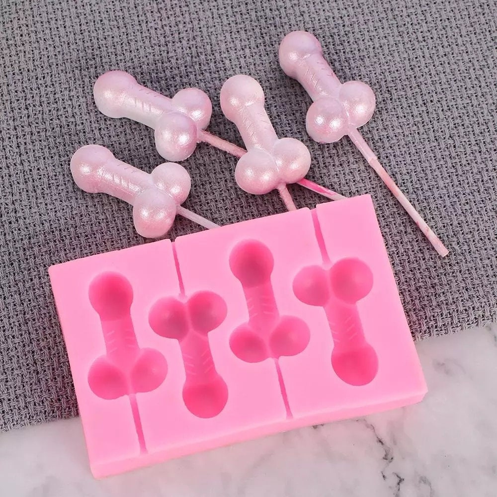 Penis Mold, Dick Mold, Silicone Penis Mold Ice Cube Tray, Candle