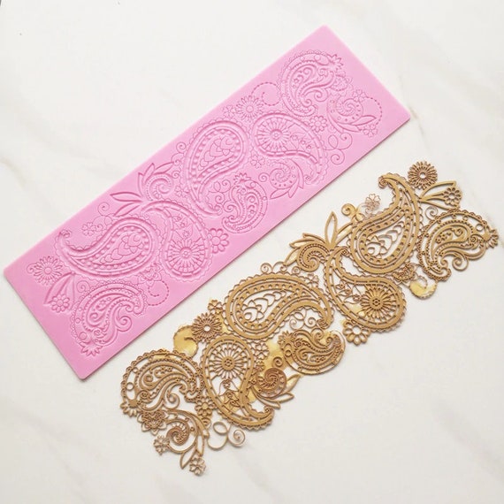 Mandy Lace Silicone Mold for Cake Decorating and DIY Crafts