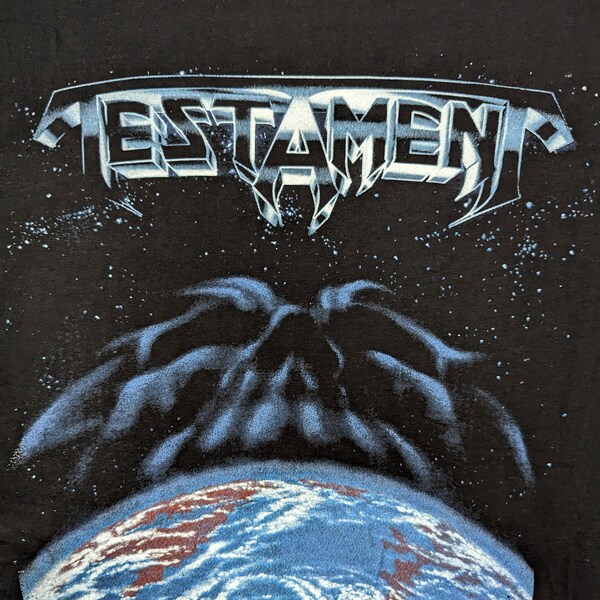 TESTAMENT 1988 Vintage T-Shirt The New Order