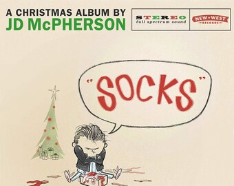 JD McPherson “Socks” LP (“Snowglobe” Colored Vinyl)