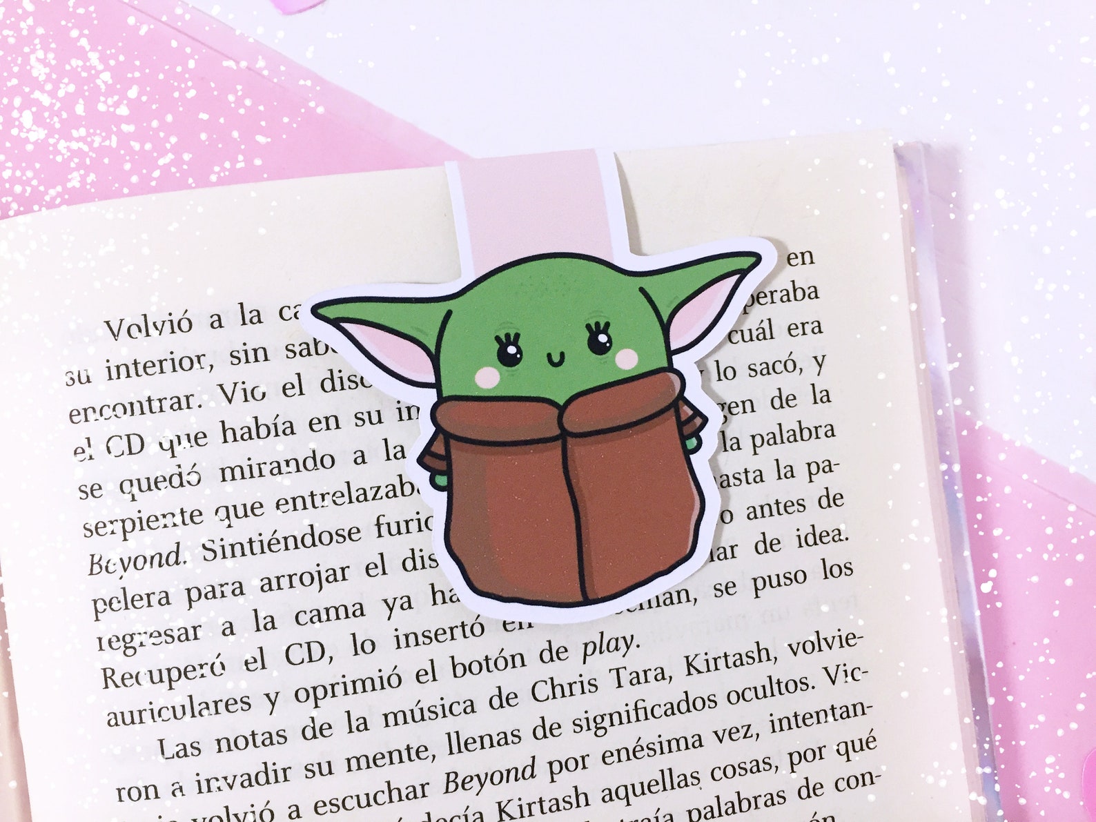 Baby Yoda Bookmark Book lover Kawaii Etsy