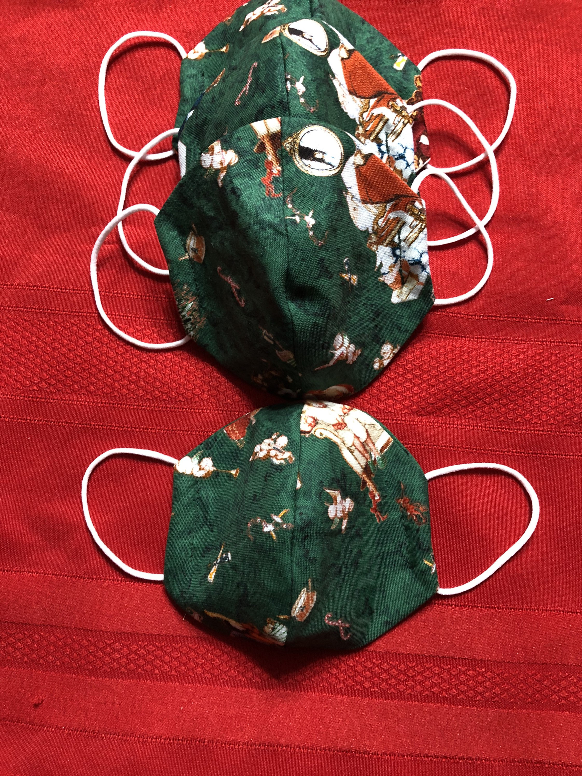 Christmas themed Childs Face Mask Etsy