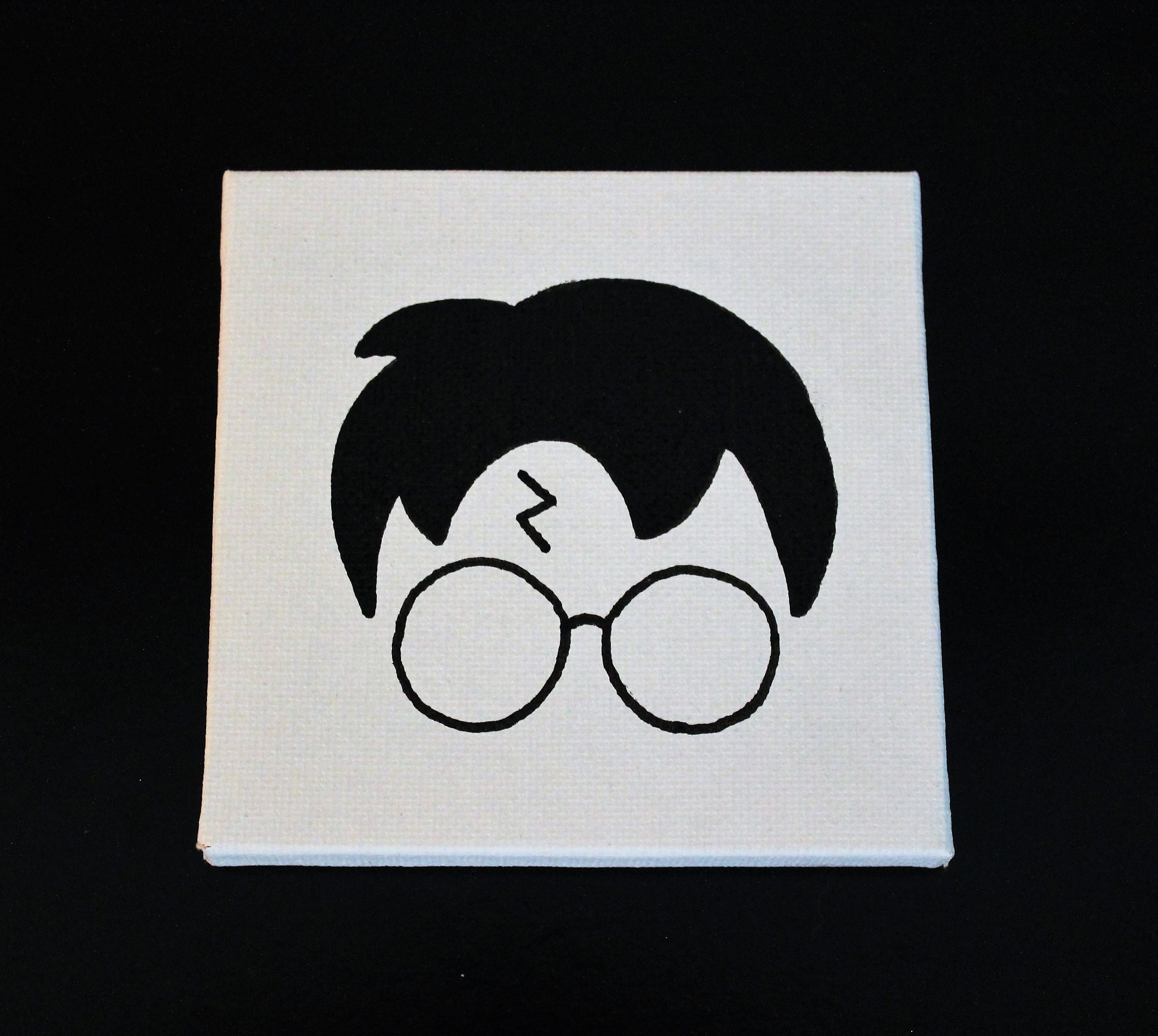 Harry Potter Mini Canvas Paintings Etsy