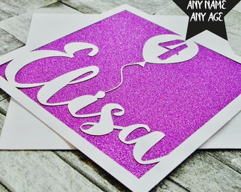 1st Birthday Card Etsy