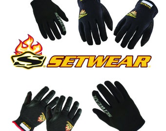 SET WEAR Professional Gloves and Grip On-Set