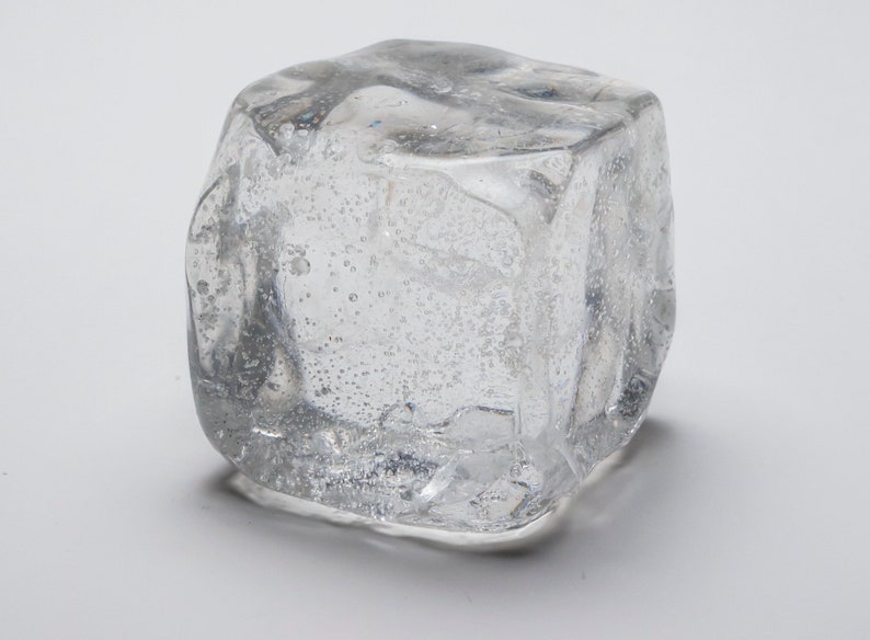 Fake Ice Cube With Bubble 1 1/4 Etsy