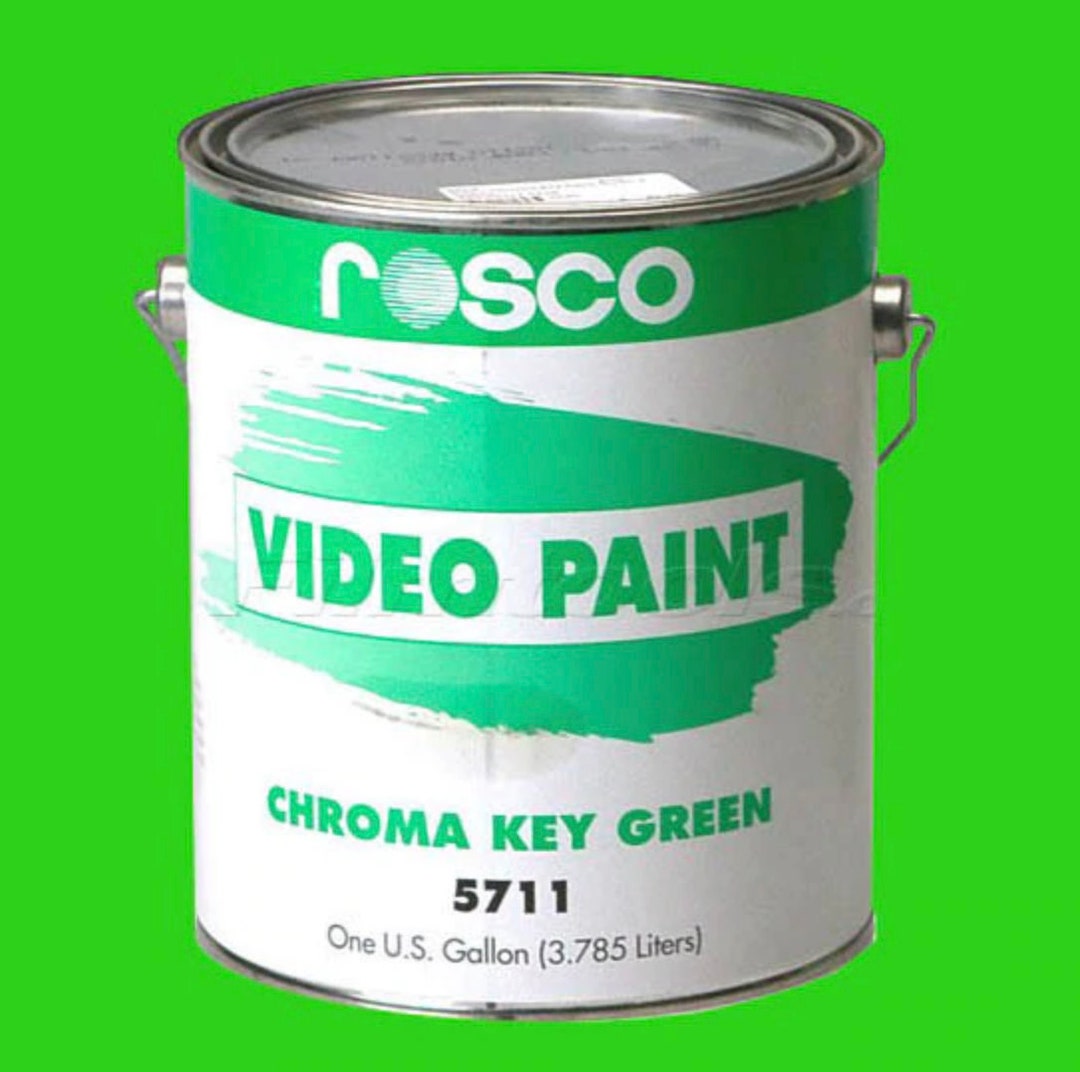CHROMA KEY GREEN Paint Etsy