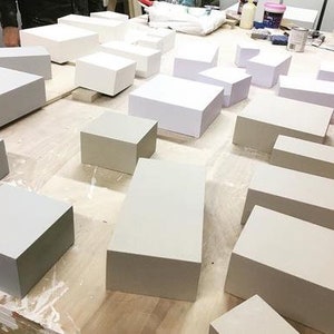 Seamless Wooden Pedestal (Any Size) - For Film/Photography/Theatre