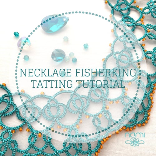 Tatting Shuttle Tutorial Necklace Fisherking Step by Step Etsy