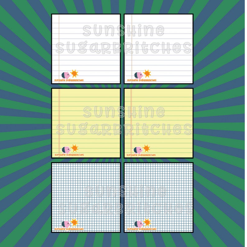 Super Hero Lunchbox Notes 9 Designs 6 Blank PRINTABLE Lunch Box Note ...