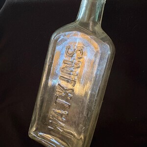 1910's Glass Bottle - Etsy