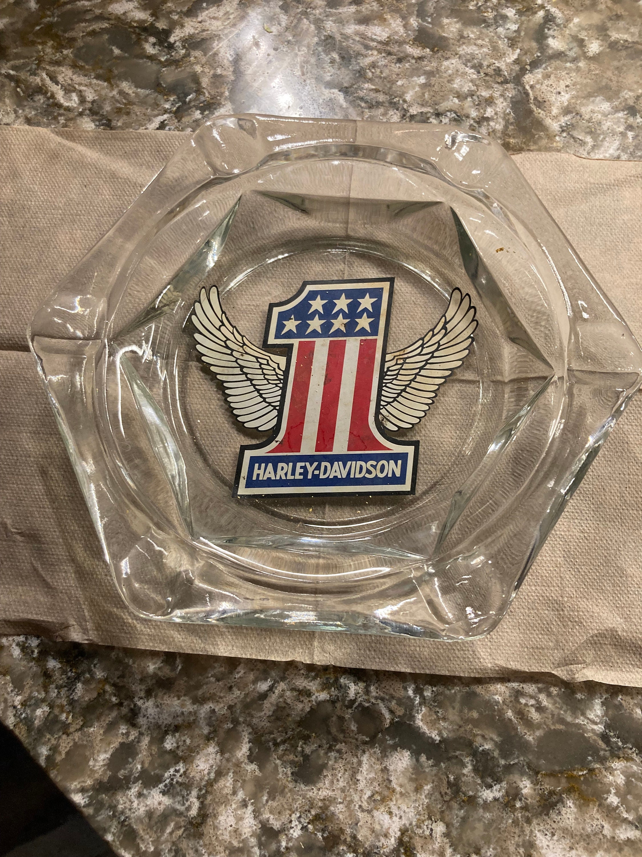 Harley Davidson Ashtray - Etsy