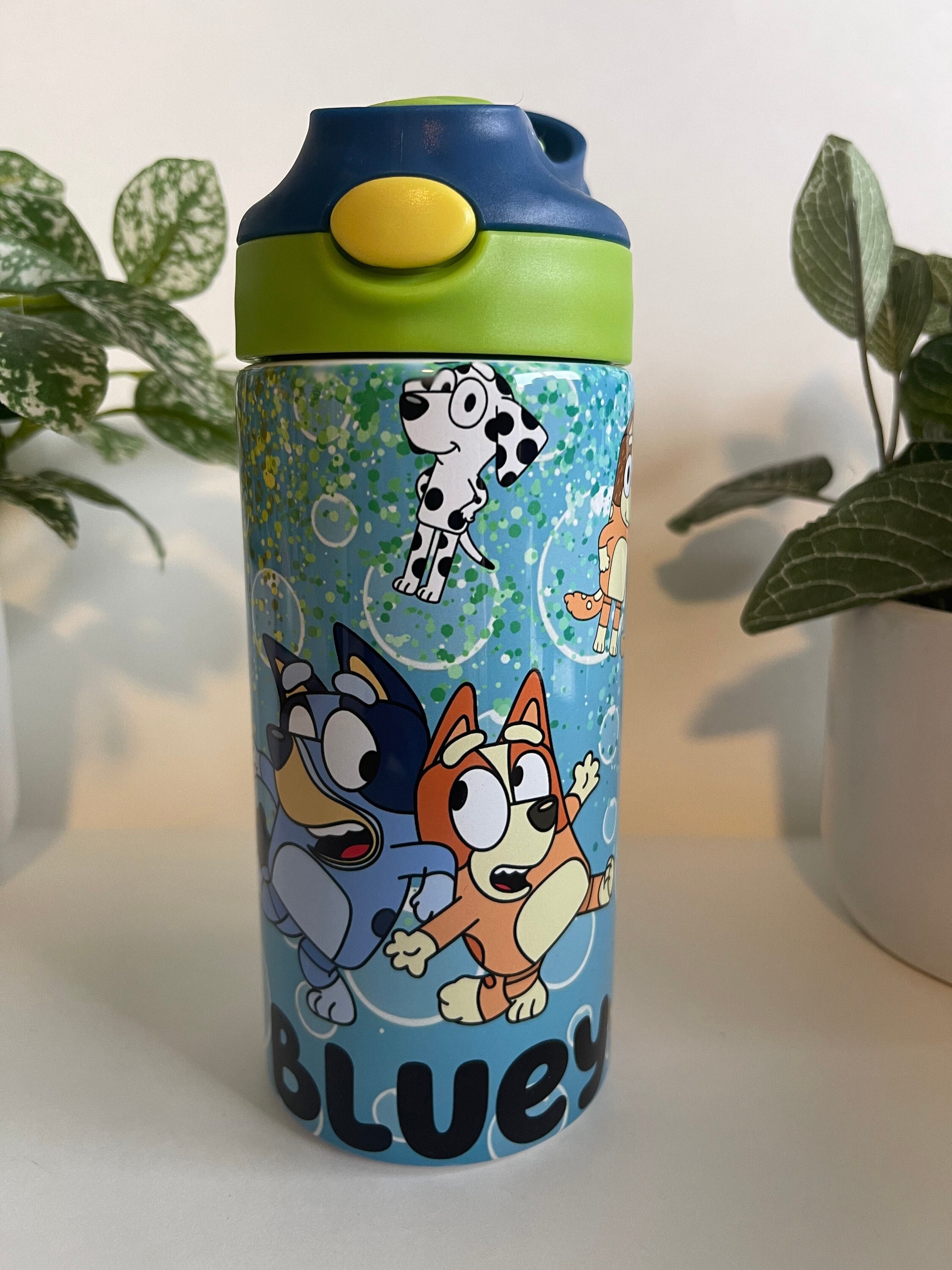 Say hello to this new 12 oz Bluey Sippy Cup and Tumbler Mix! 💙🥤 Perf