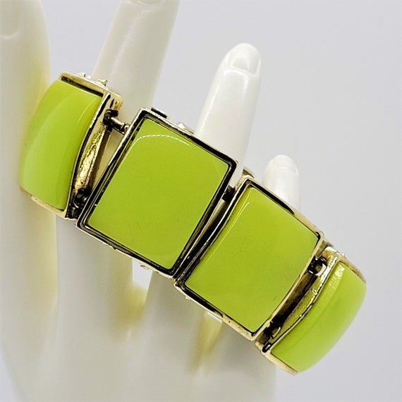 Apple green rectangle panel thermoset plastic moo… - image 4