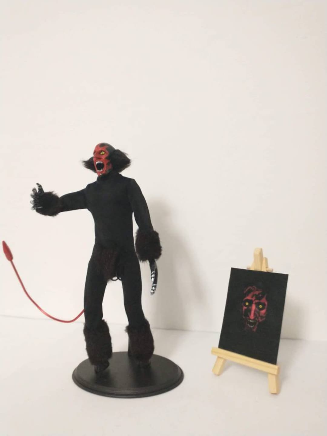 Lipstick Demon Red Faced From Insidious Horror Figure 12 Etsy