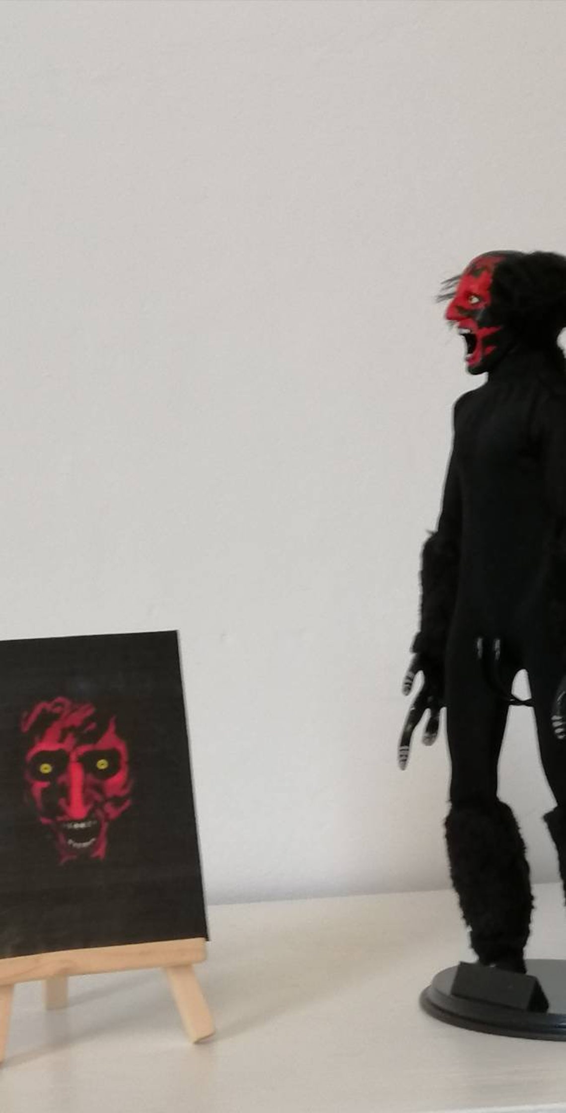 Lipstick Demon Red Faced From Insidious Horror Figure 12 Etsy