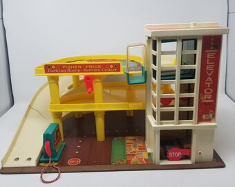 fisher price vintage garage