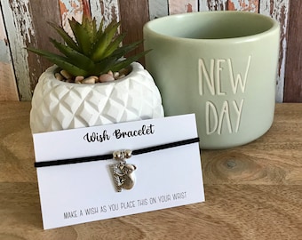 Koala Wunscharmband - Charm Wildleder Armband - Geschenkkarte inklusive - Australisches Made - Koala Charm
