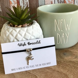 Pulsera de deseos canguro - Pulsera de ante de encanto - Tarjeta de regalo incluida - Fabricación australiana - Amuleto de canguro