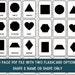 Minimalist Shape Flashcards for Toddlers & Preschoolers | Montessori ...