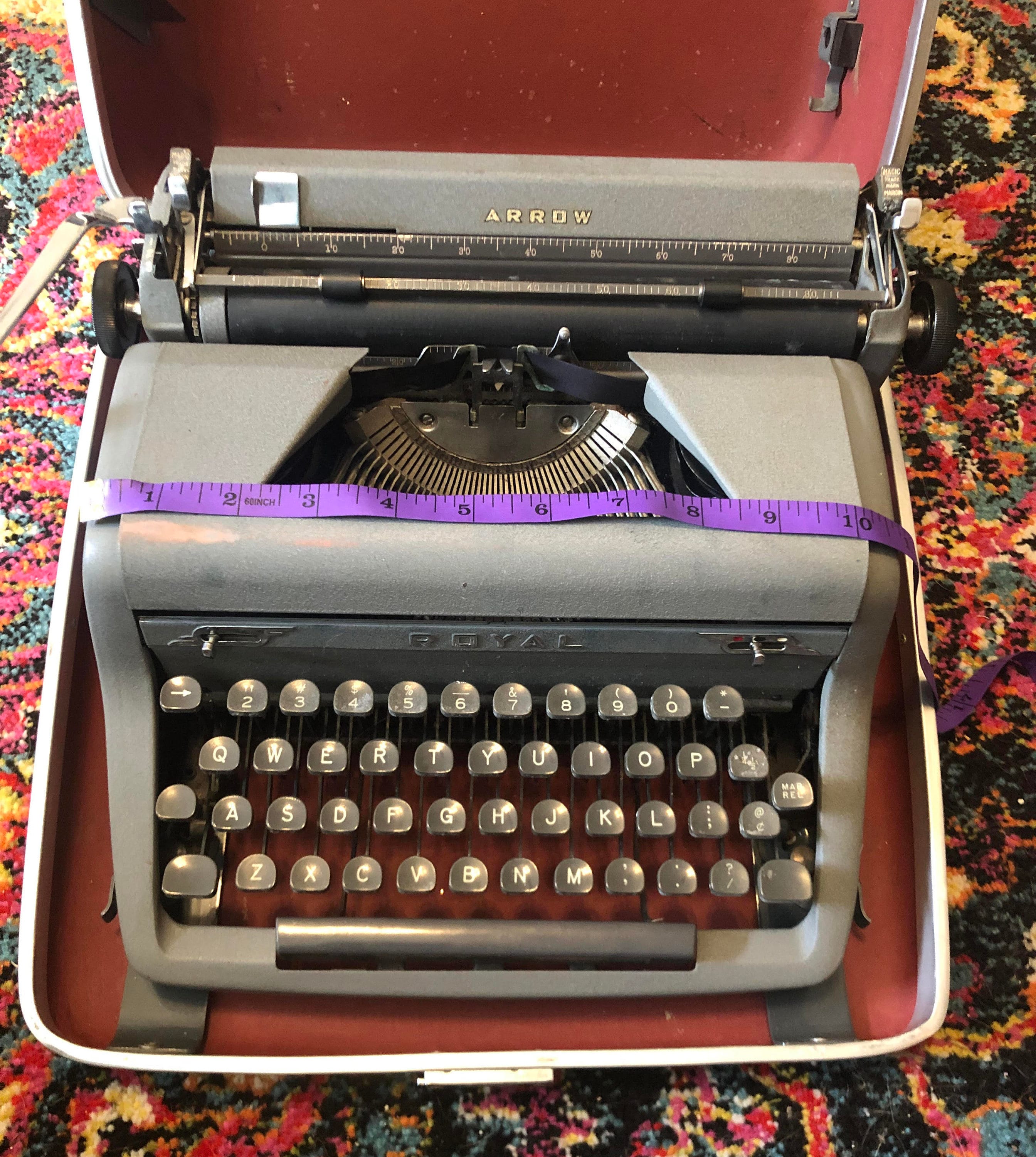 実働品 ARROW ロイヤルタイプライター 1946年製 実働品 ROYAL ARROW