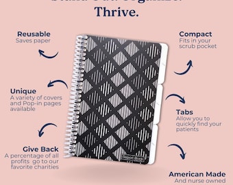 ICU Nurse Reusable Report Book