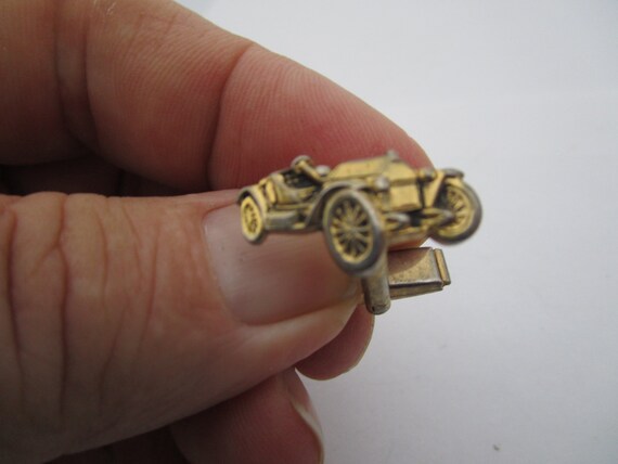 1950's  Retro  Race Car Stutz Bearcat Cuff Links - image 4