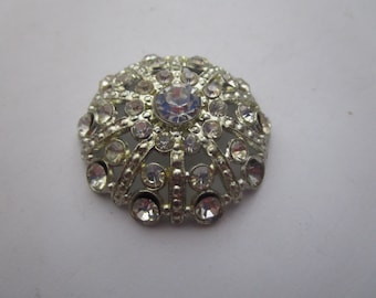 Antique  Fancy Rhinestone Button