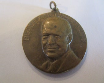 1960 Dinner With President Dwight D. Eisenhower Peace & Prosperity Bronze Medal