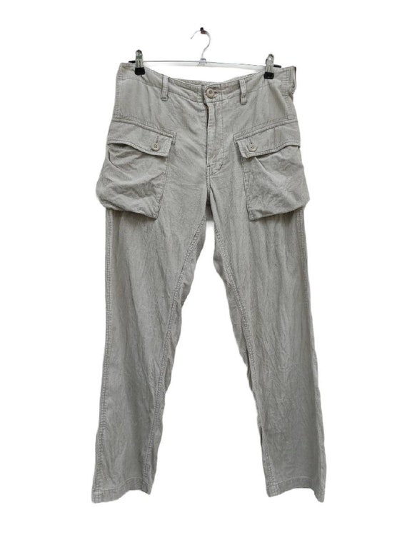 Avirex PX Cargo Monkey Corduroy Pant Beige Color